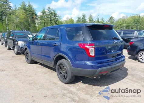 2015 Ford Police Interceptor из США, поврежденный, VIN 1FM5K8AT8FGC08890